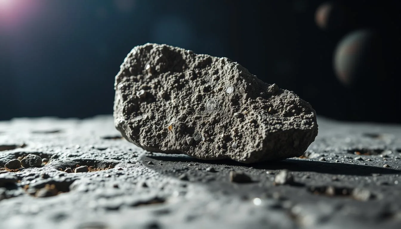 How do I identify a lunar meteorite