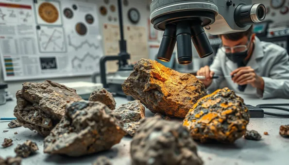 Meteorite verification process Meteorite verification process